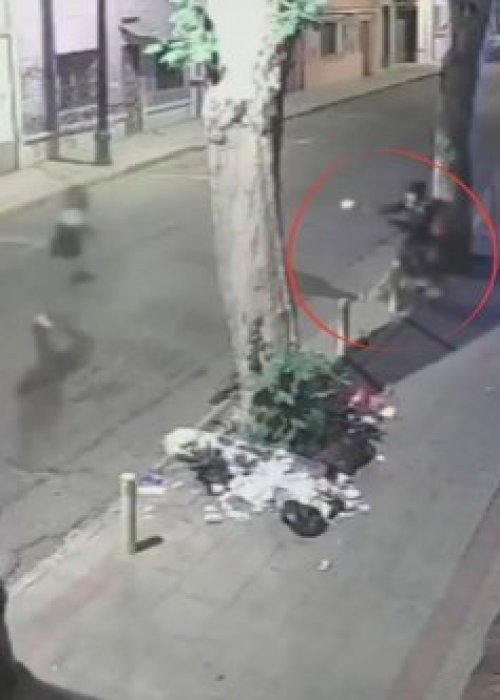 Haitiano fue baleado por repartidor en scotter